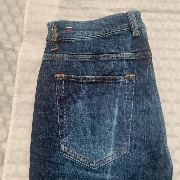 SOLD! Diesel D-Vider Carrot Blue Denim Jeans 0092X Stretch Distressed Mens - Picture 15 of 16